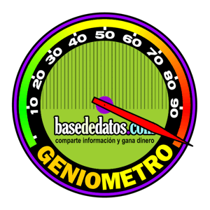 Geniometro de BasedeDatos.com